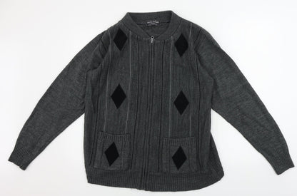 Lupa  Womens Grey   Jacket Coat Size M