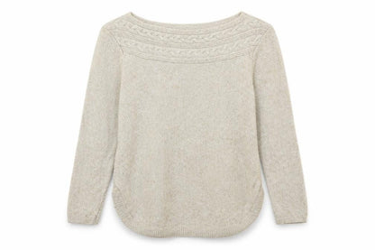 Womens UK Size S Monsoon Beige Pullover Jumper