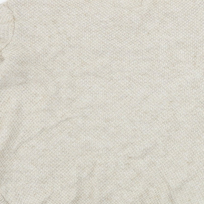 Womens UK Size S Monsoon Beige Pullover Jumper