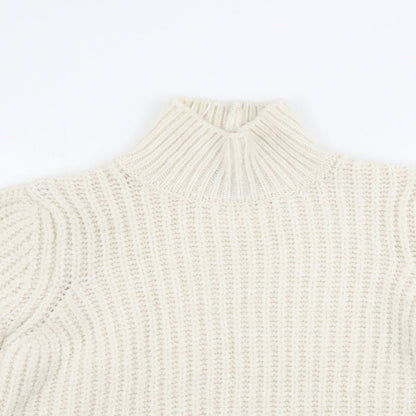 Womens UK Size M Marks and Spencer Ivory Pullover Jumper
