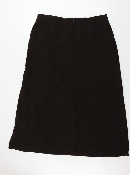 yashan Womens Brown   A-Line Skirt Size 36 in