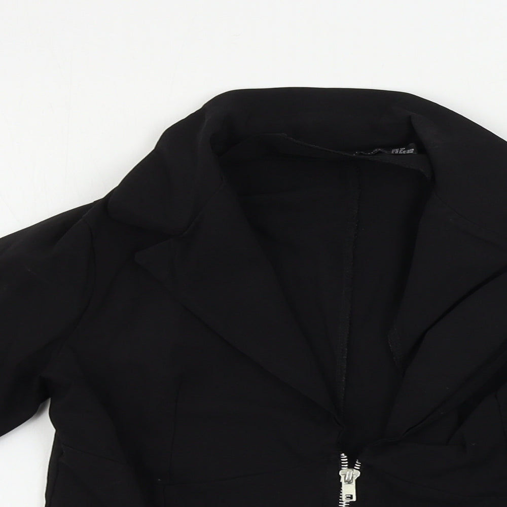 Womens UK Size 10 I SAW IT FIRST Black Jacket