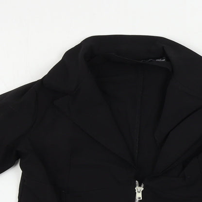 Womens UK Size 10 I SAW IT FIRST Black Jacket