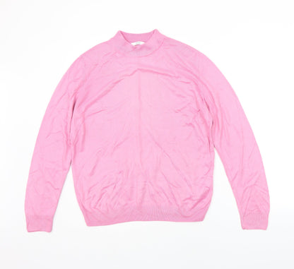 Womens UK Size 16 Marks and Spencer Pink Pullover Jumper