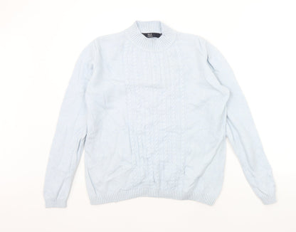 EWM Womens Blue   Pullover Jumper Size S