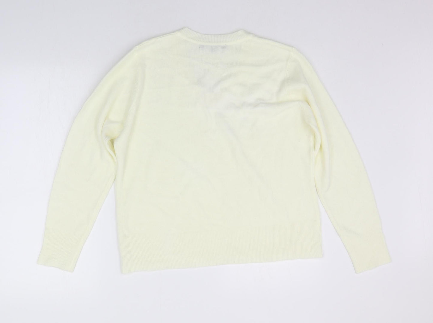 Womens UK Size 16 ORIGINALS Yellow Pullover Jumper