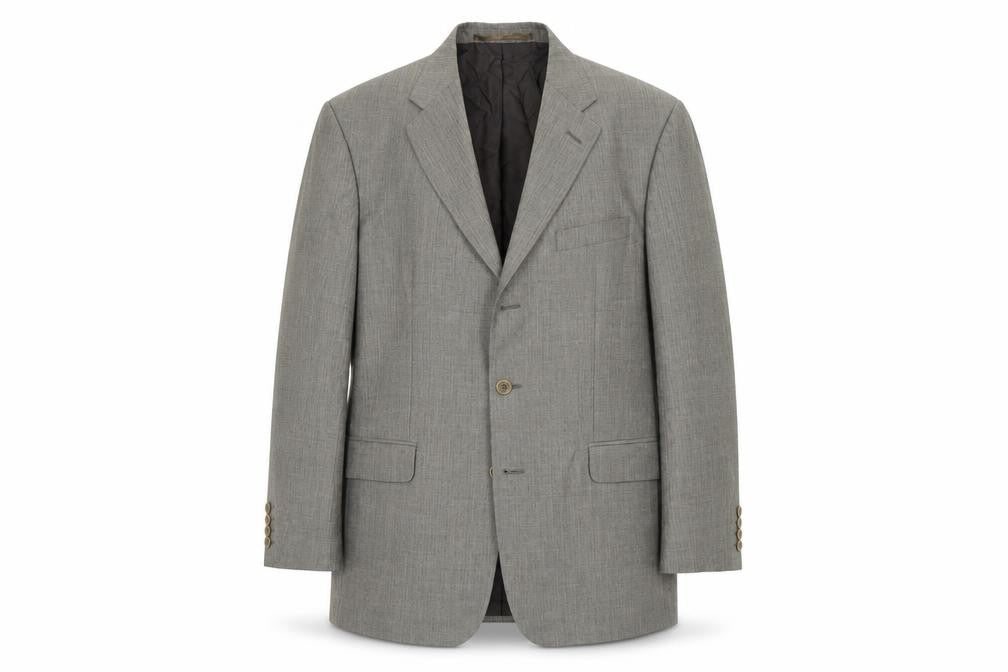 Mens UK Size L West Brook Regular Grey Suit Jacket
