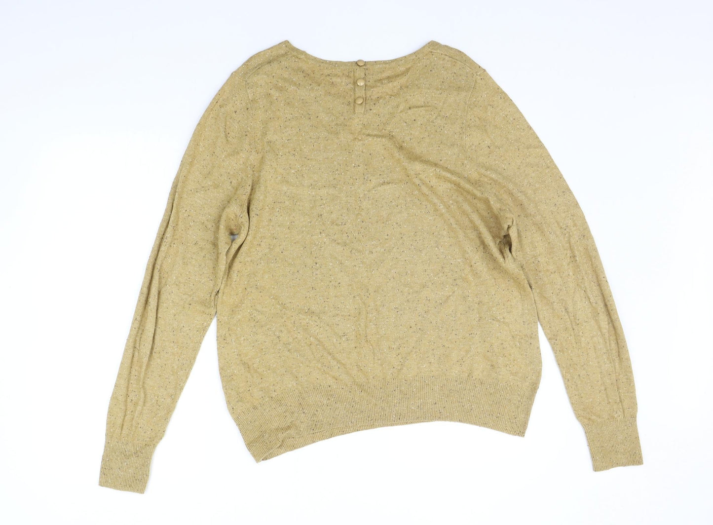 Womens UK Size 18 NEXT Beige Pullover Jumper