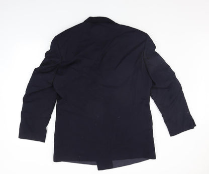GREENWOODS Mens Blue   Jacket Suit Jacket Size L