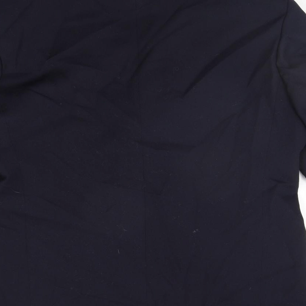 GREENWOODS Mens Blue   Jacket Suit Jacket Size L