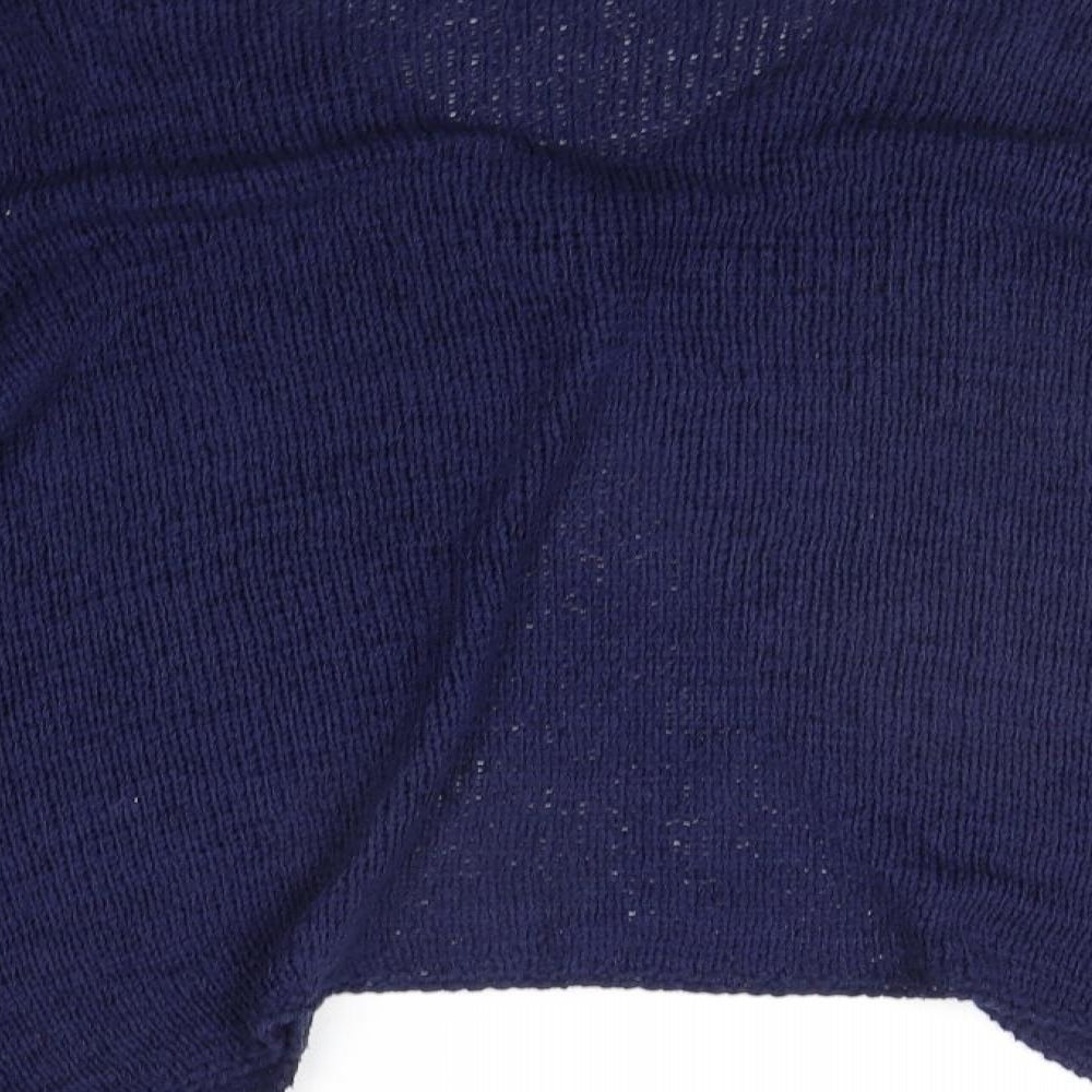 Womens UK Size XL Reflections Blue Cardigan Jumper