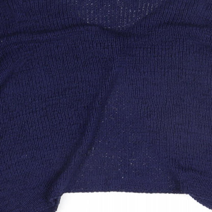 Womens UK Size XL Reflections Blue Cardigan Jumper
