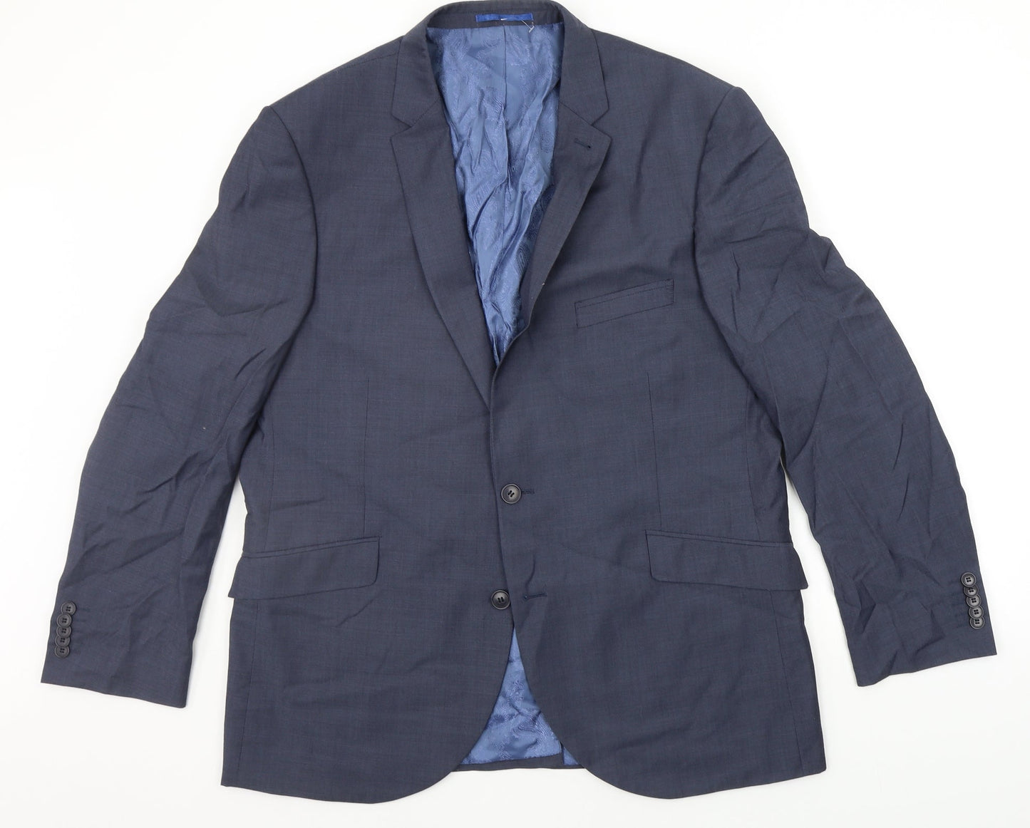 Mens UK Size XL Taylor & Wright Regular Blue Suit Jacket