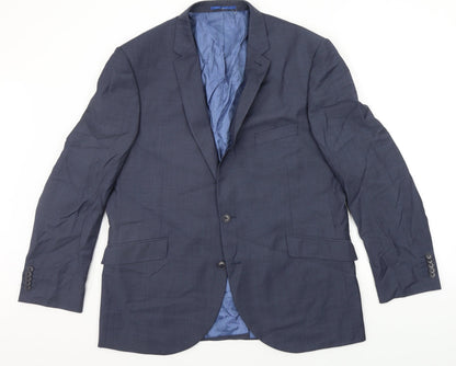 Mens UK Size XL Taylor & Wright Regular Blue Suit Jacket