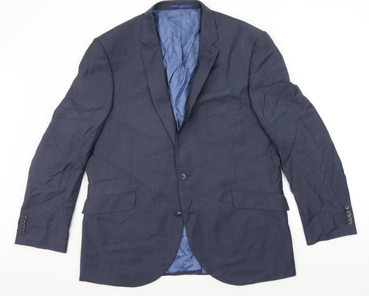 Mens UK Size XL Taylor & Wright Regular Blue Suit Jacket