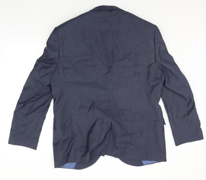 Mens UK Size XL Taylor & Wright Regular Blue Suit Jacket