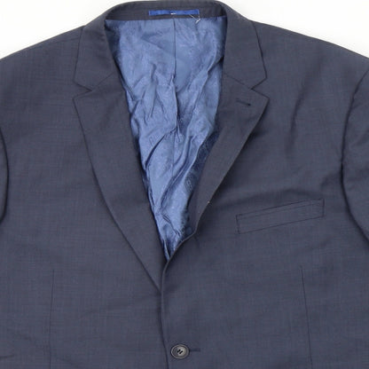 Mens UK Size XL Taylor & Wright Regular Blue Suit Jacket