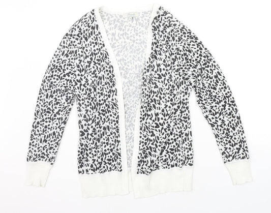 Womens UK Size 10 Peacocks White Cardigan Jumper