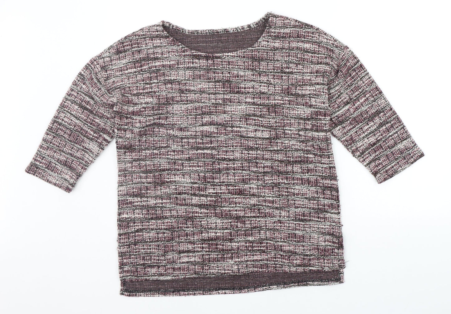 Nutmeg Womens Purple   Pullover Jumper Size 12