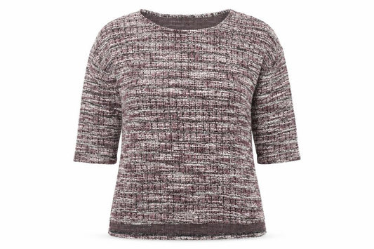 Womens UK Size 12 Nutmeg Purple Pullover Jumper