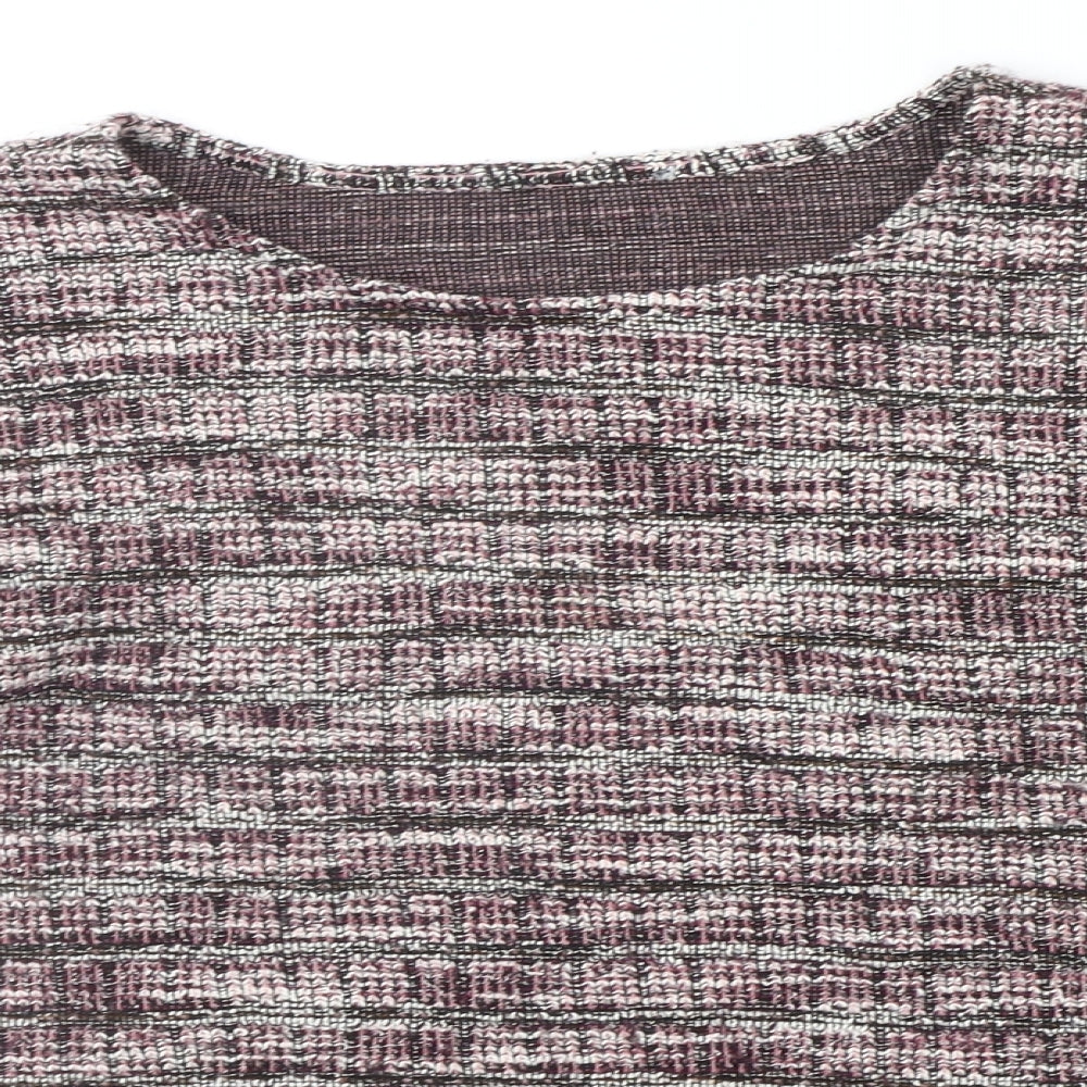 Nutmeg Womens Purple   Pullover Jumper Size 12