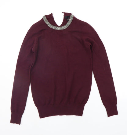 Atmosphere Womens Purple   Pullover Jumper Size 6