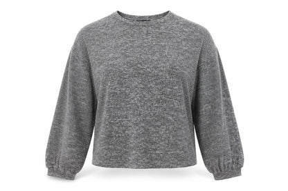 Womens UK Size L New Look Grey Pullover Jumper