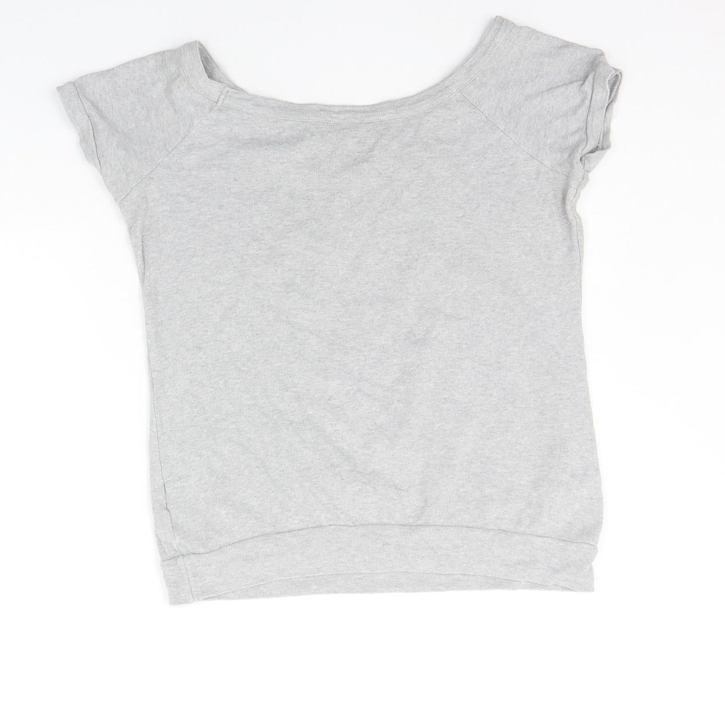 Womens UK Size 10 NEXT Grey Basic T-Shirt