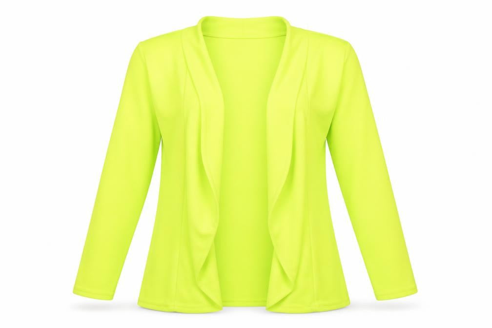 Womens UK Size 8 Quiz Yellow Cardigan Jumper