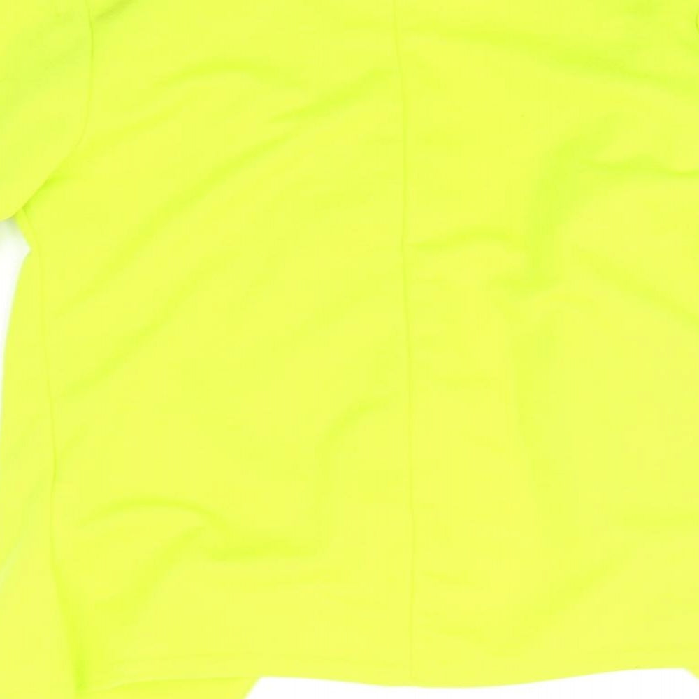 Womens UK Size 8 Quiz Yellow Cardigan Jumper