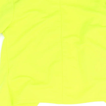 Womens UK Size 8 Quiz Yellow Cardigan Jumper