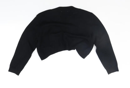 Womens UK Size M Mk one Black Cardigan Jumper