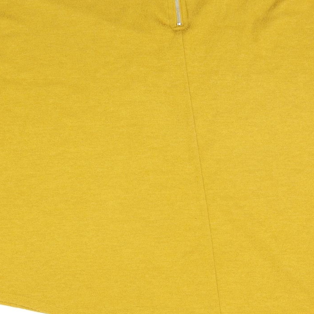 Primark Womens Yellow   Pullover Jumper Size L