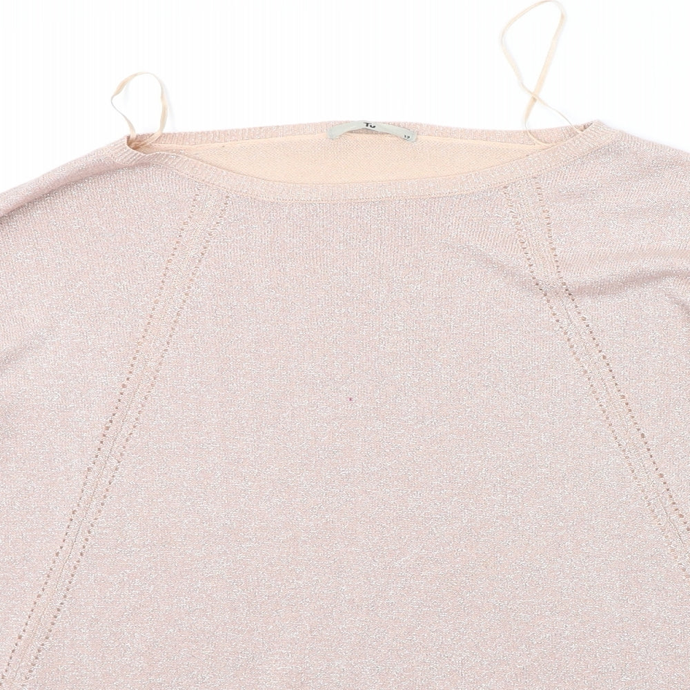 TU Womens Pink   Pullover Jumper Size 12