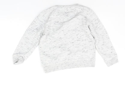 Lilly & dan Girls Green   Pullover Jumper Size 7-8 Years