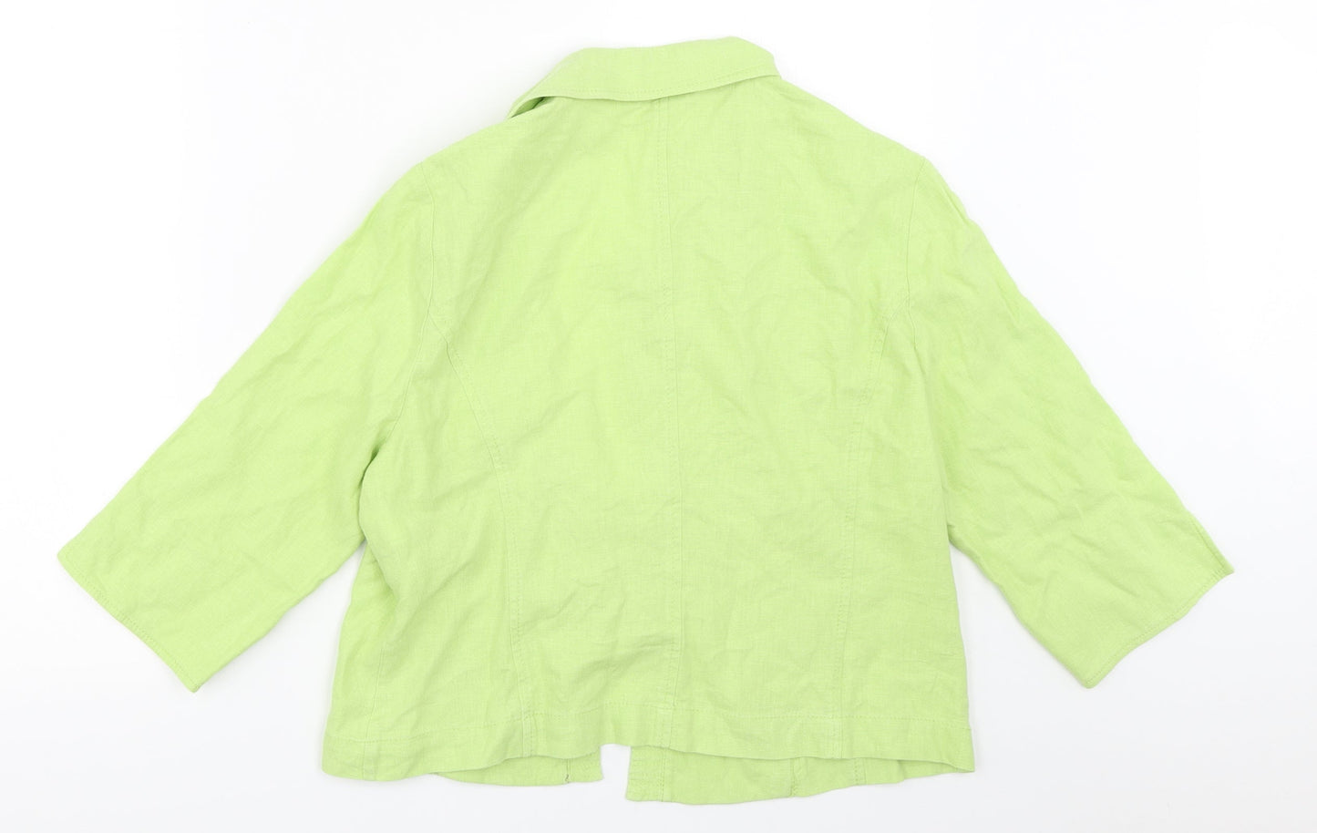 Womens UK Size 12 Marks and Spencer Green Jacket