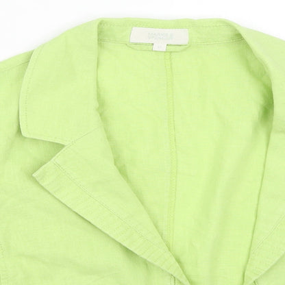 Womens UK Size 12 Marks and Spencer Green Jacket