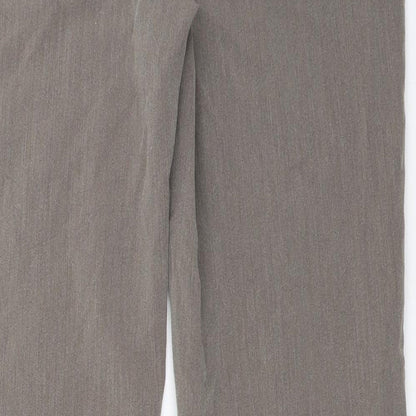 Womens UK Size 12 Classic Regular Fit  Grey Trousers