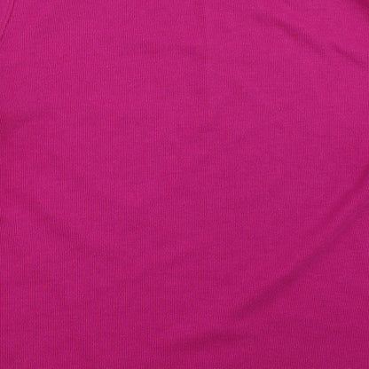 Womens UK Size M Preworn Purple Pullover Jumper