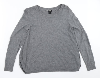 Womens UK Size M H&M Grey Pullover Jumper
