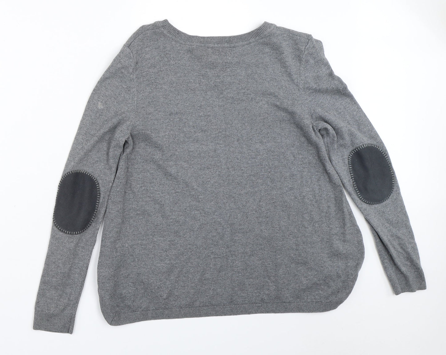 Womens UK Size M H&M Grey Pullover Jumper