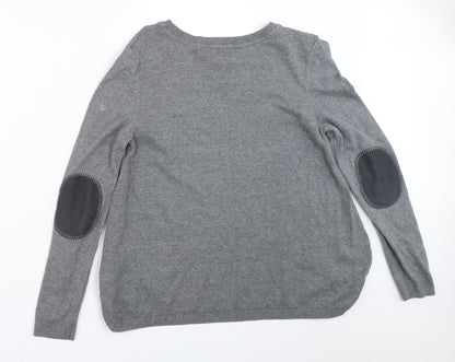 Womens UK Size M H&M Grey Pullover Jumper
