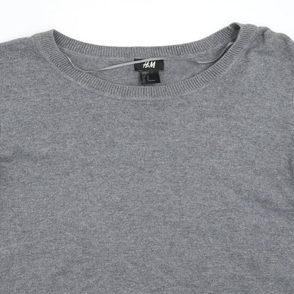 Womens UK Size M H&M Grey Pullover Jumper