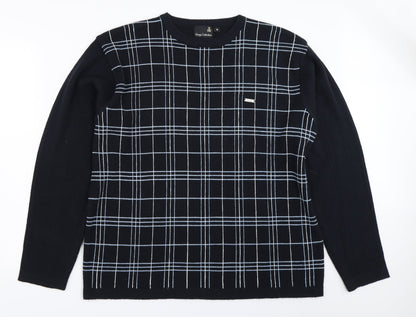 Giorgio Collections Mens Blue   Pullover Jumper Size M