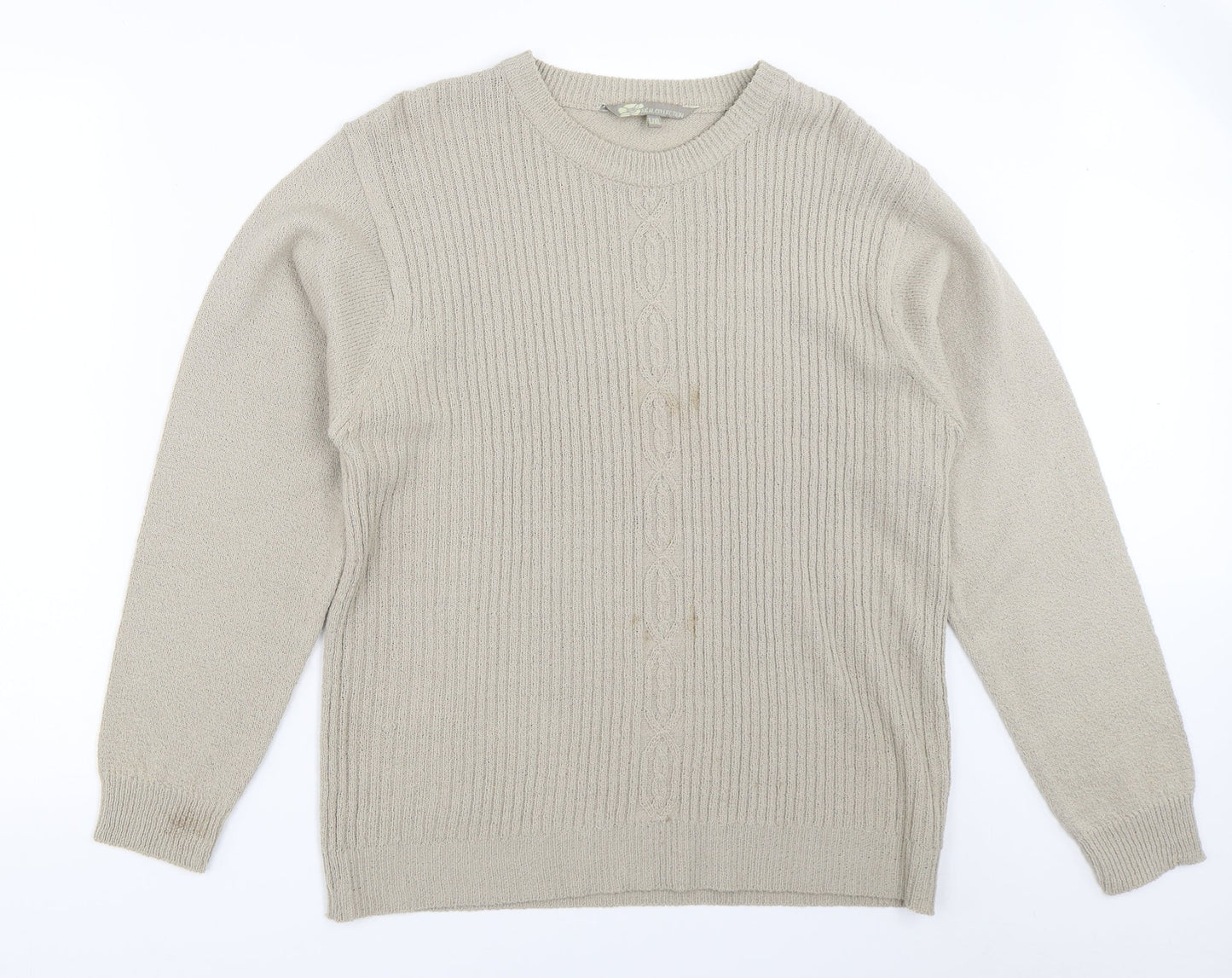 Womens UK Size L Akal Collection Beige Pullover Jumper