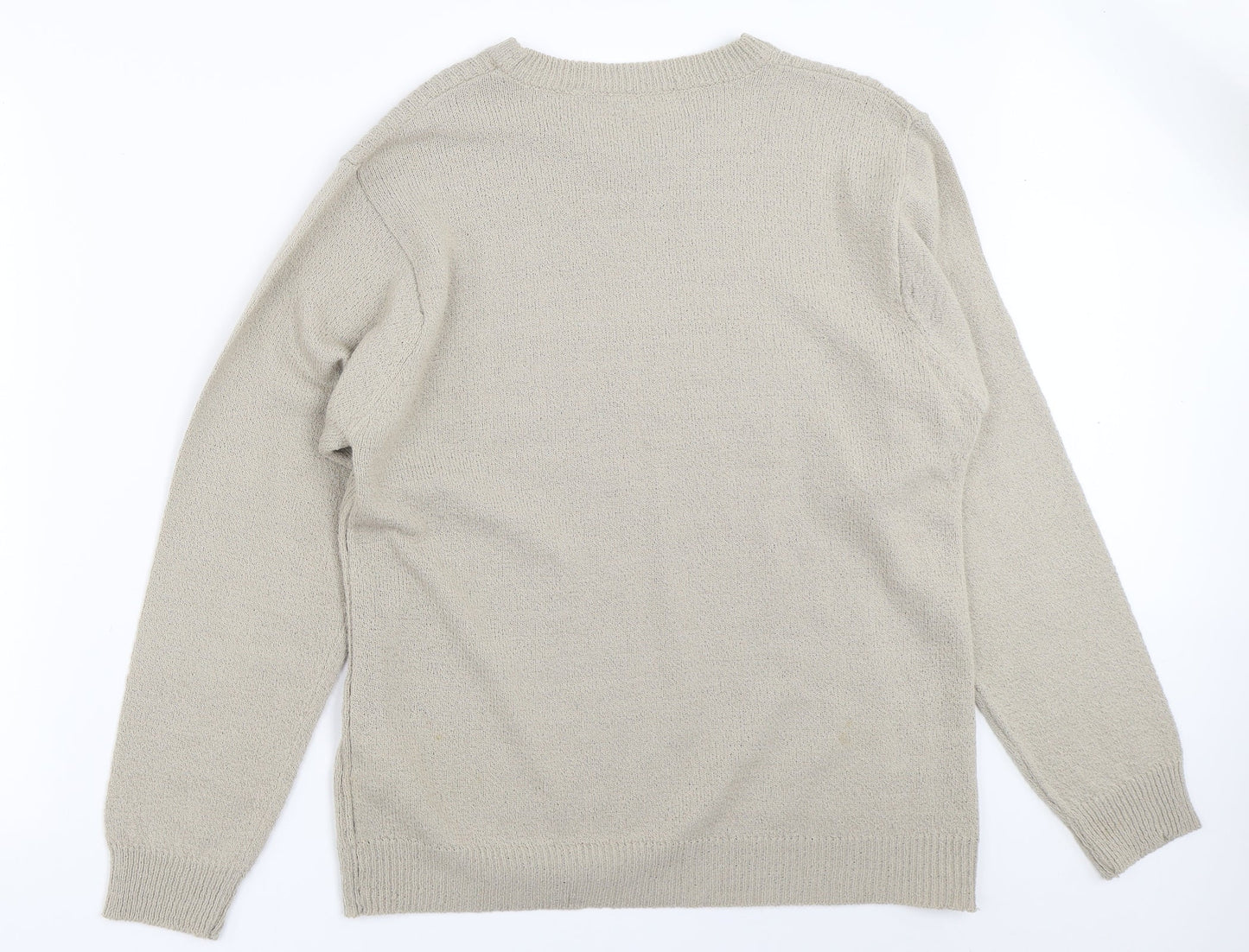 Womens UK Size L Akal Collection Beige Pullover Jumper