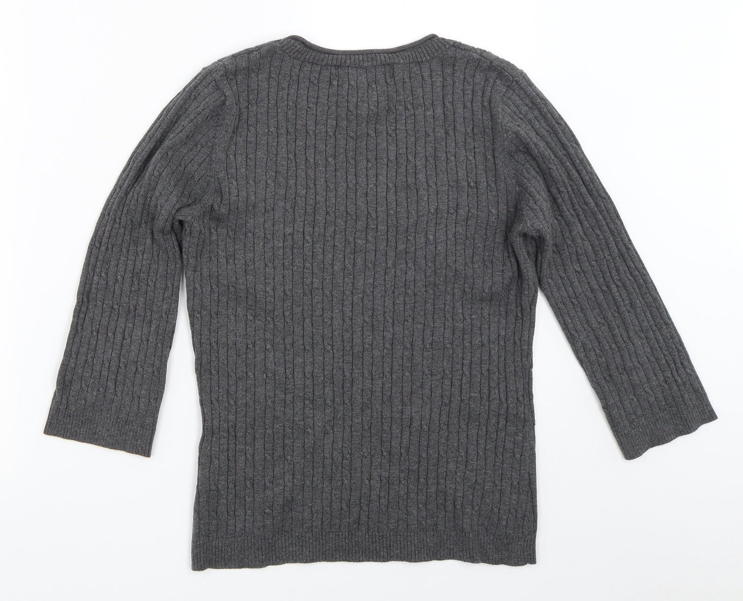 Autonomy Womens Grey   Pullover Jumper Size 8