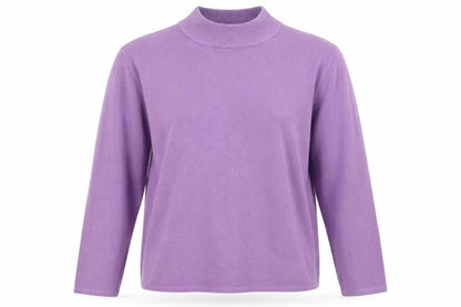 Bonmarché Womens Purple Pullover Jumper Size L