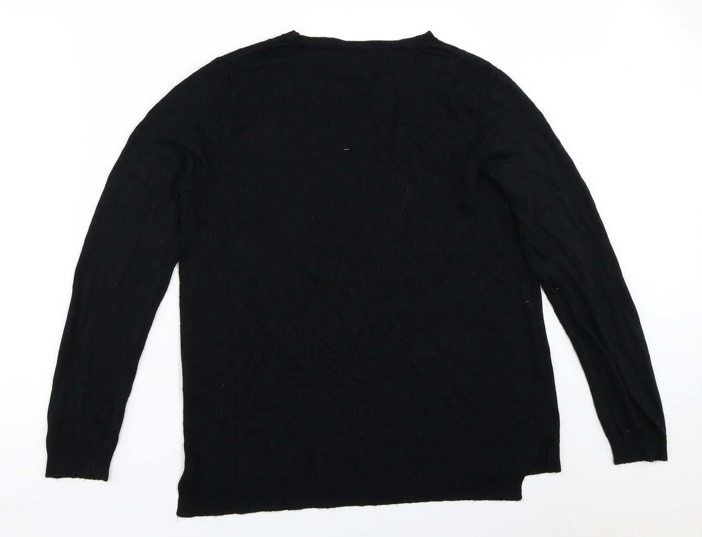 Womens UK Size 12 Studio Black Pullover Jumper