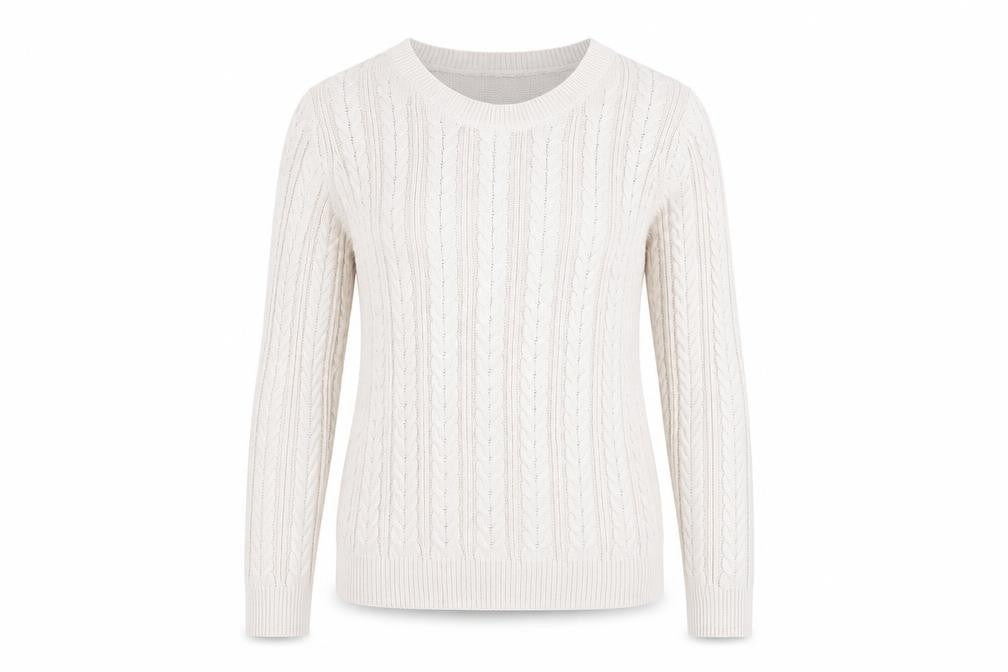 Womens UK Size S H&M Beige Pullover Jumper